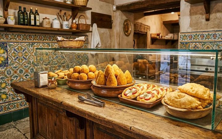 Demo Rosticceria: banco di gastronomia con specialità da asporto